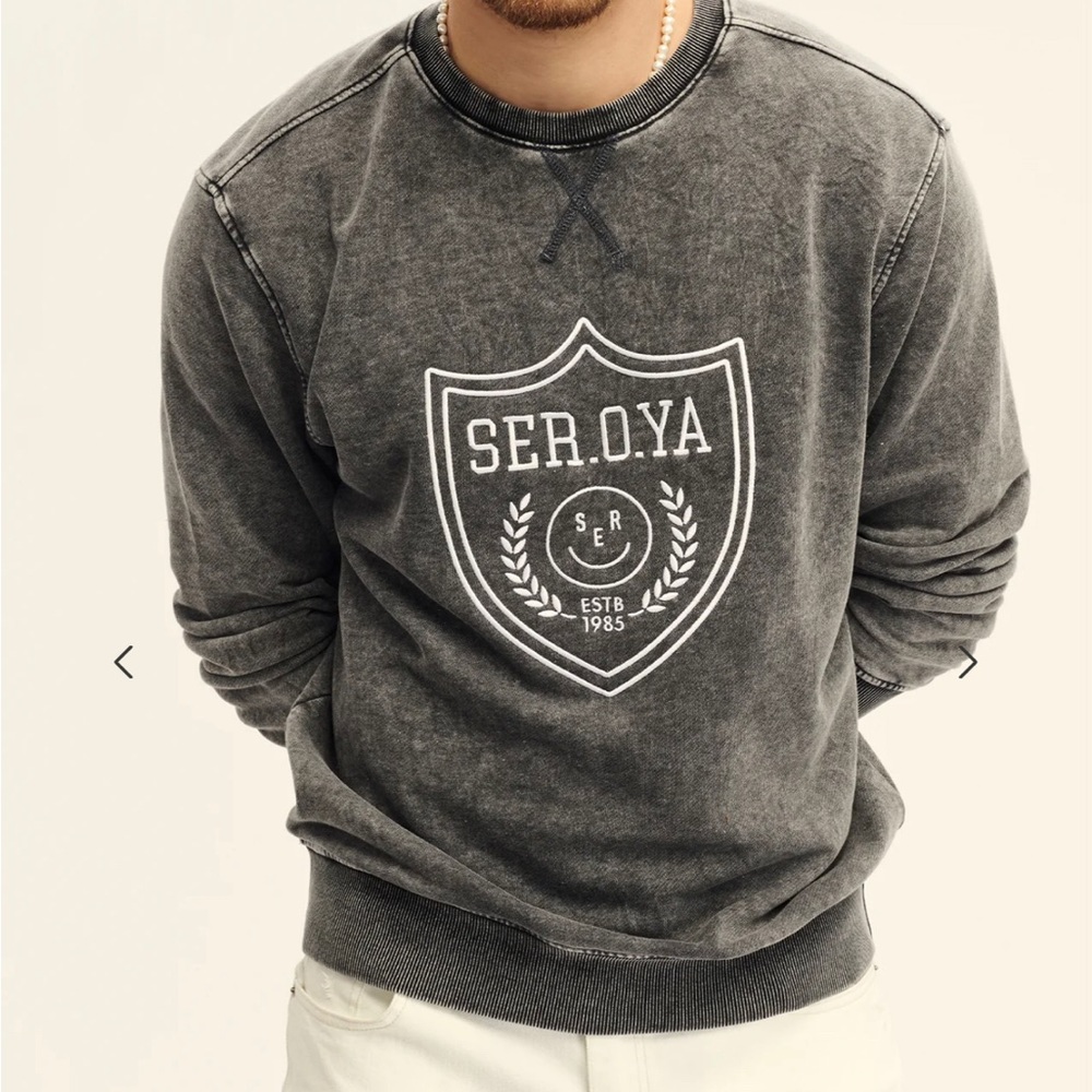 SER.O.YA ISSAC SWEATSHIRT NEW!